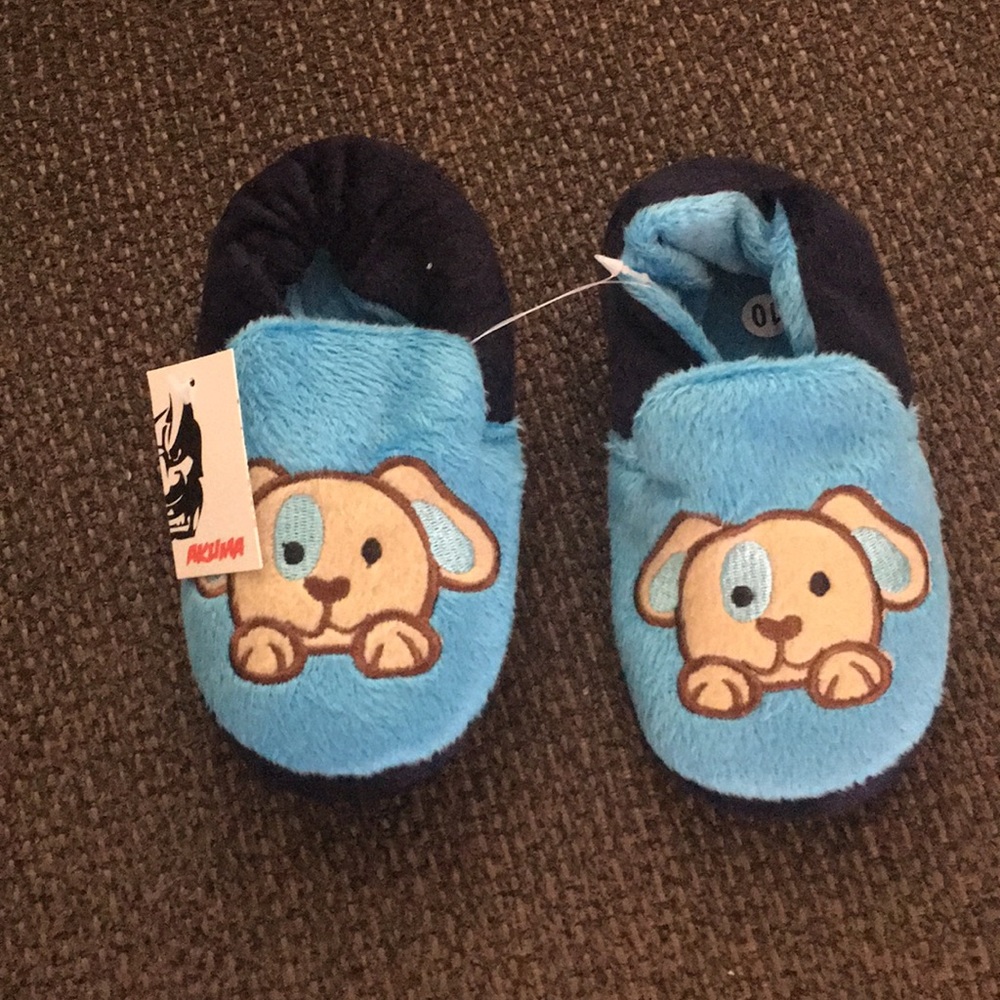 Infant puppy slippers